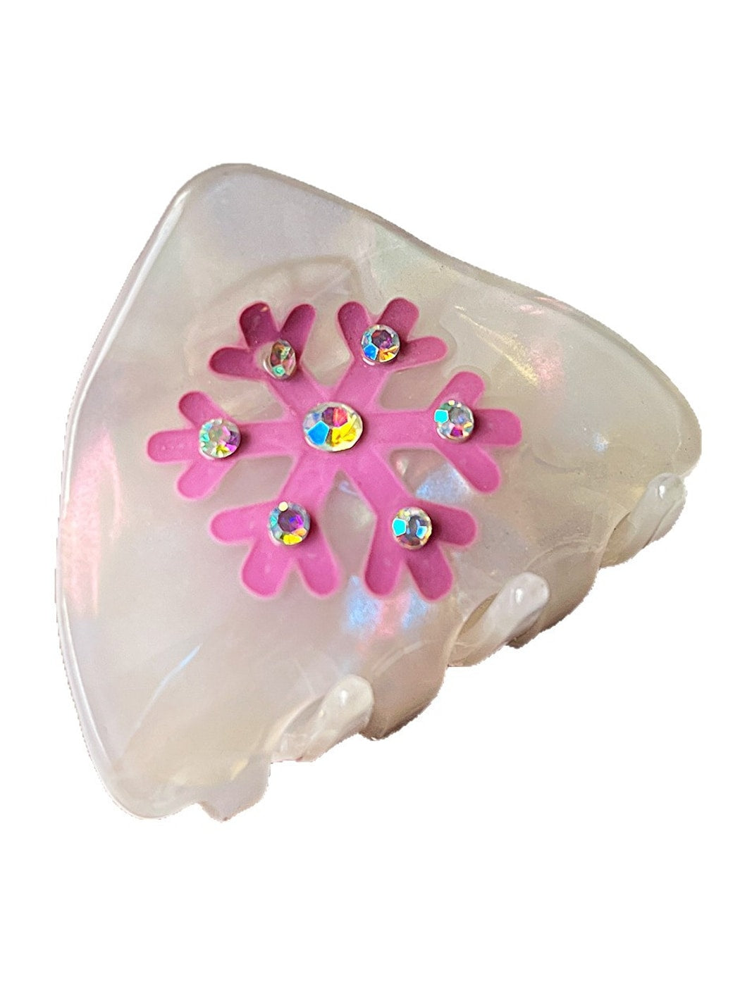Beau - Modern Simple Flower Accent Claw Clip