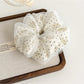 Gifty - Double Layer Polka Dot Mesh Scrunchie