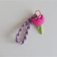 Keypus - Elegant 3D Rose Keychain