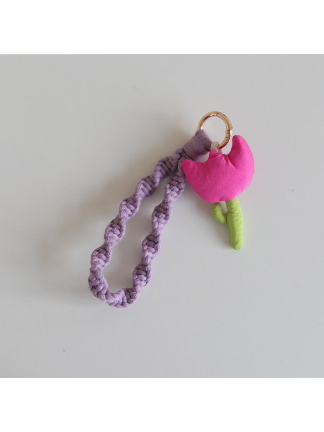 Keypus - Elegant 3D Rose Keychain