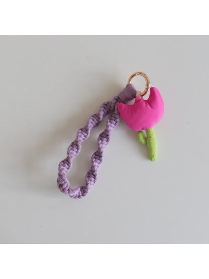 Keypus - Elegant 3D Rose Keychain