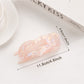 Beau - Fashionable Flat Heart Shaped Claw Clip