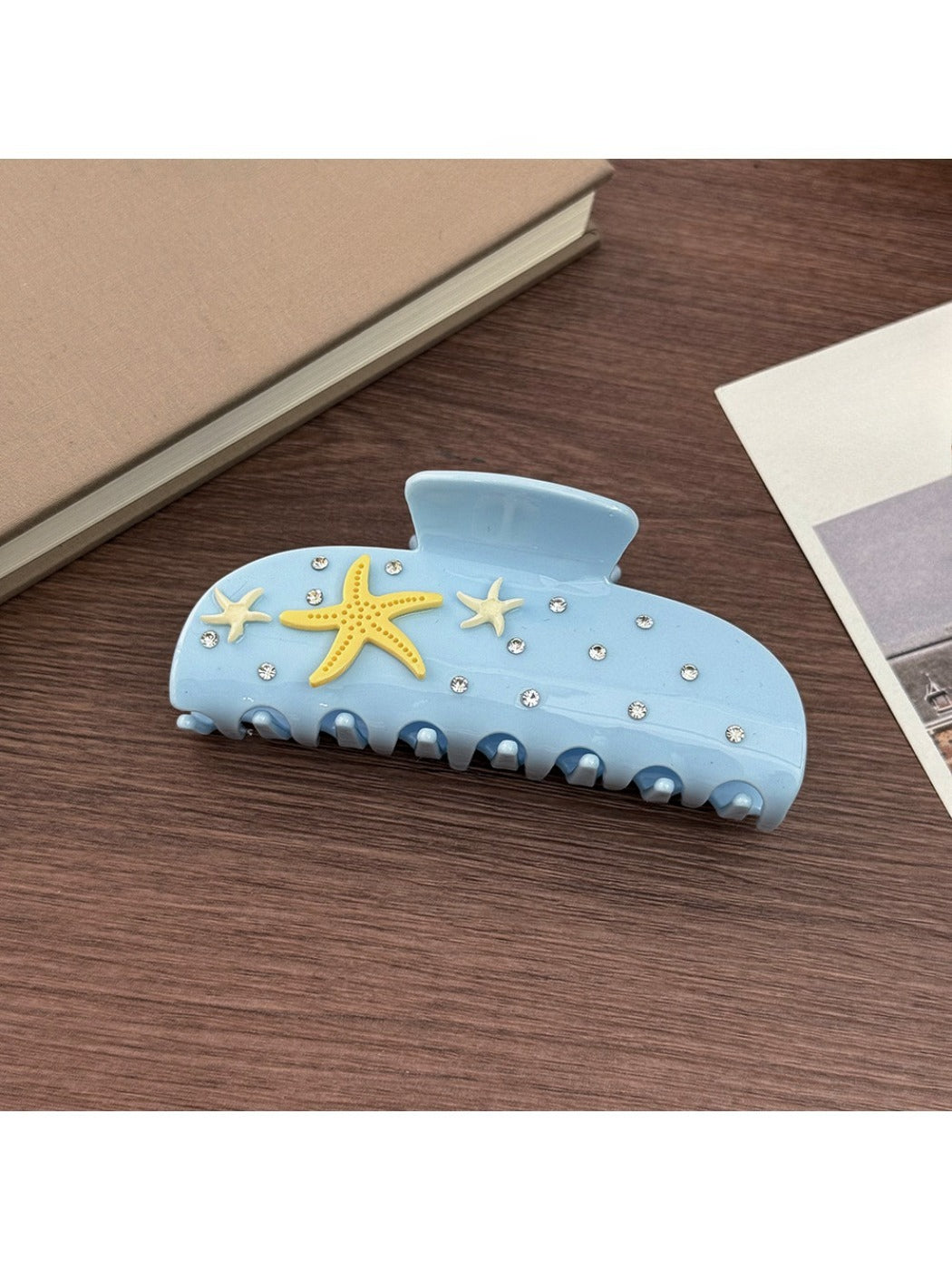 Beau - Starfish And Butterfly Hair Claw Clip