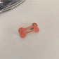 Beau - Acetate Fiber and Alloy Bone Shape French Barrette