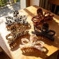 Beau - Sweet Style Lotus Openwork Claw Clip
