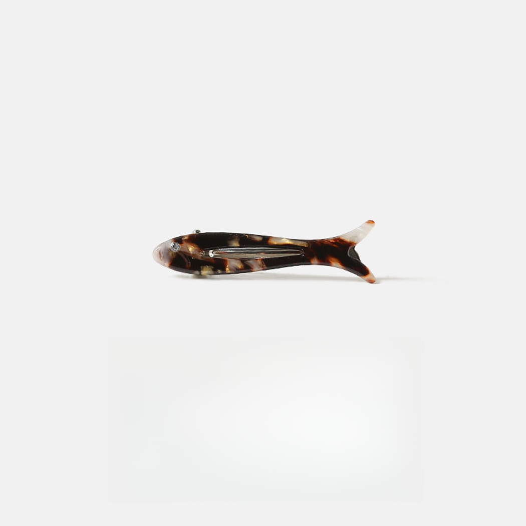 Beau - Fish Shape Acetate Side Barrette