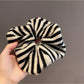 Gifty - Vintage Knitted Striped Hair Loop