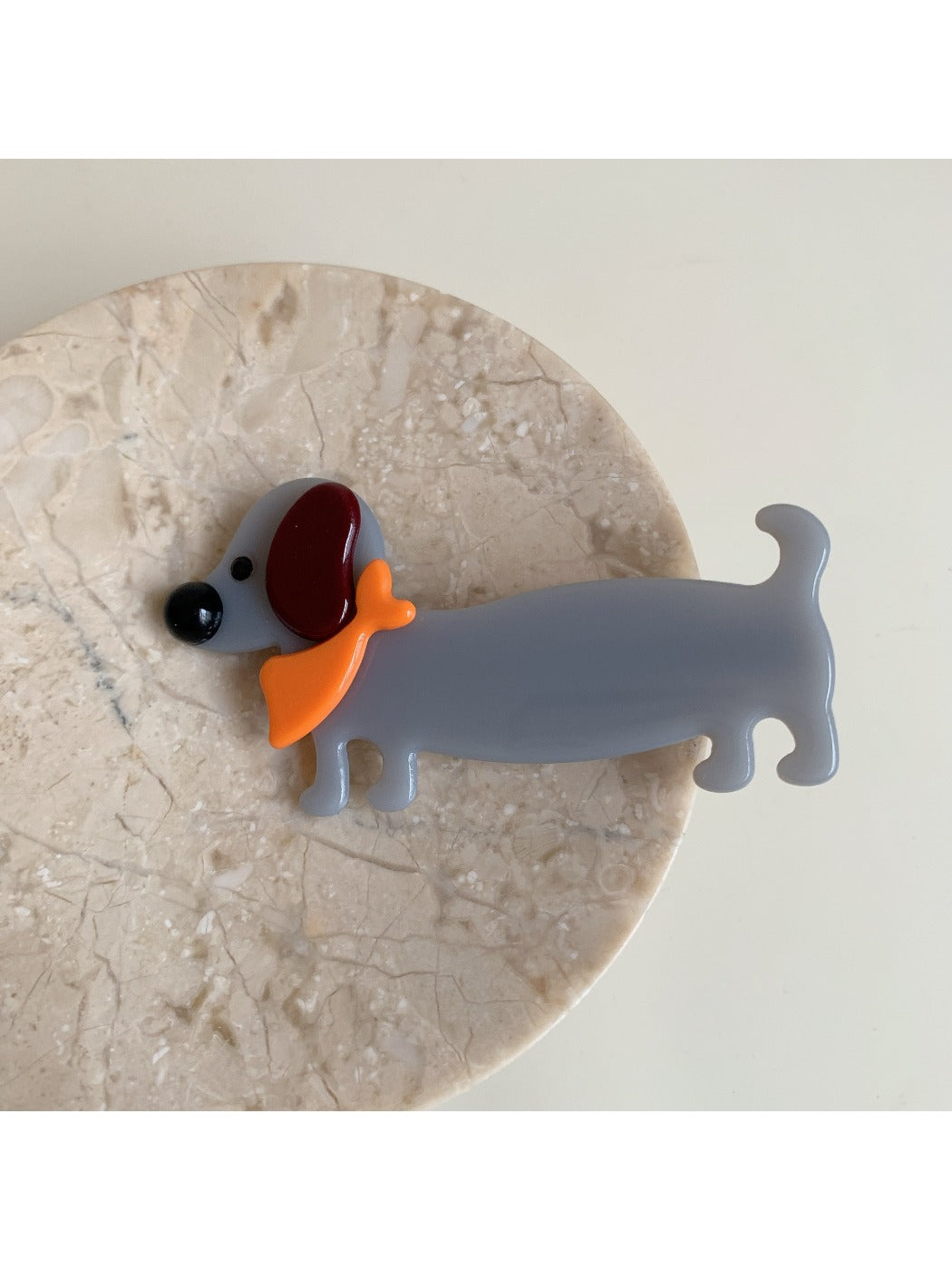 Beau - Cute Dachshund-shaped Hair Clip