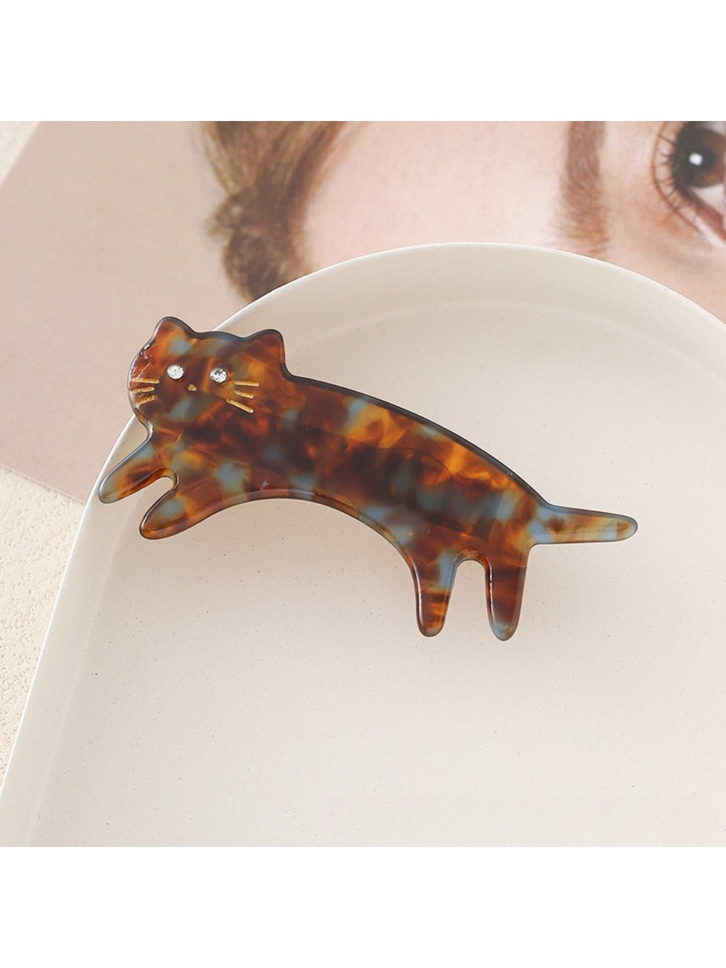 Beau - Cute Cartoon Cat Hair Clips