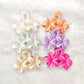 Beau - Matte Petal Design Floral Hair Claw Clip