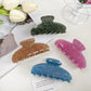 Beau - Geometric Glitter Finish Claw Clip