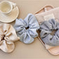 Gifty - Fashionable Large Bow Hair Ties