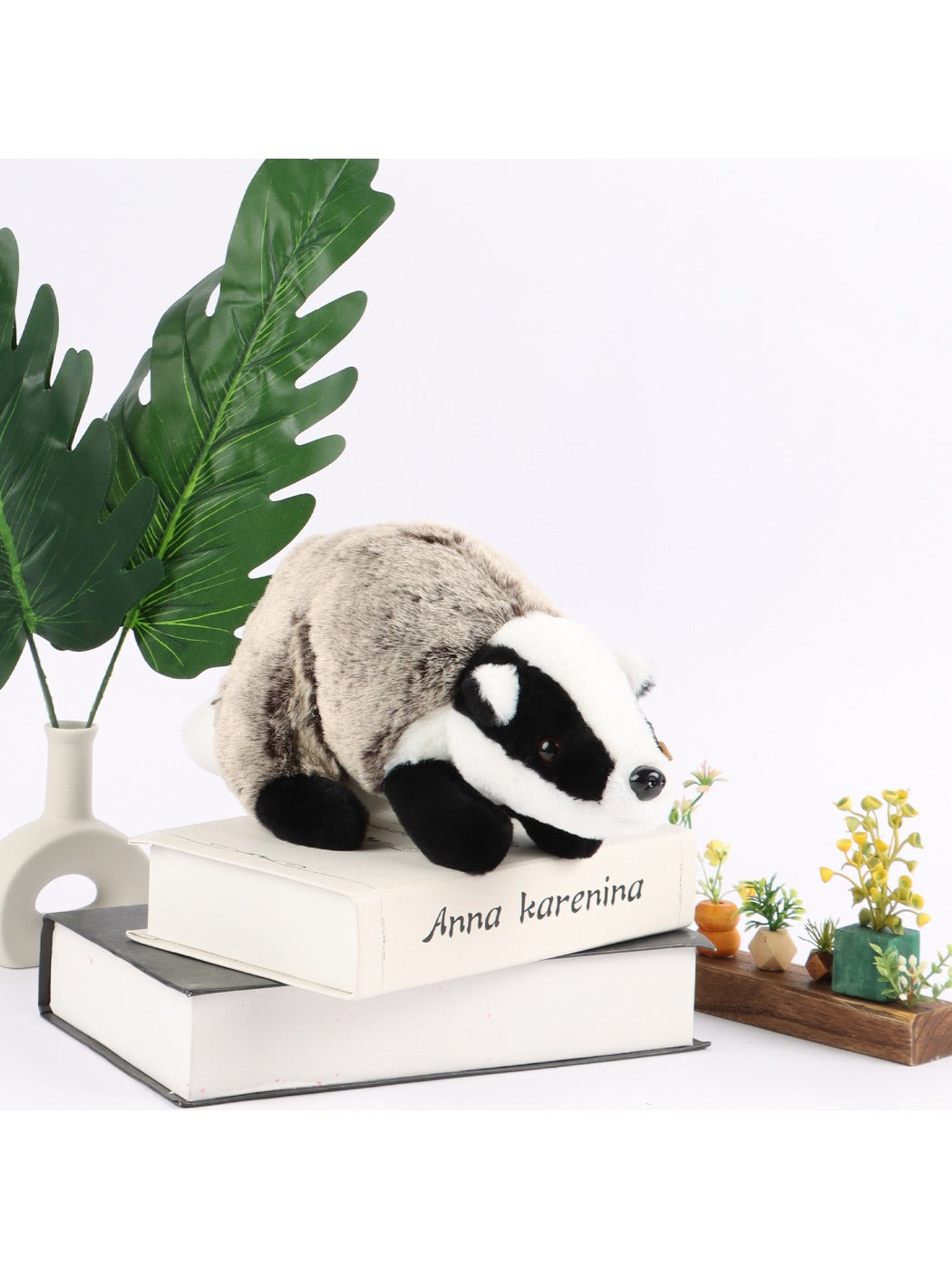 Kuta - Realistic Badger Plush Toy Soft Stuffed