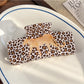 Beau - Leopard Pattern Print Hair Clip