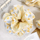 Gifty - Cream Yellow Polka Dot Hair Circle