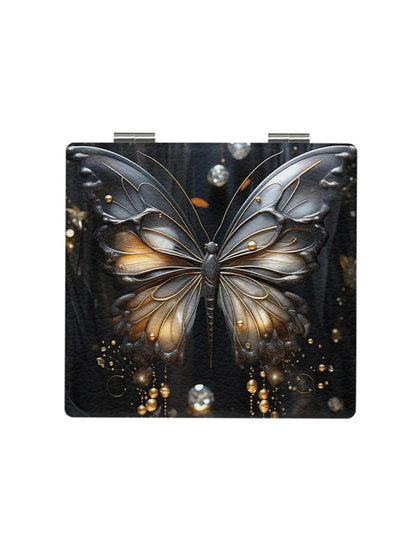 Mirroray - Square Double-Sided Printed Folding Mirror