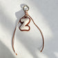 Keypus - Modern Minimalist Letter Bag Charm Keychain