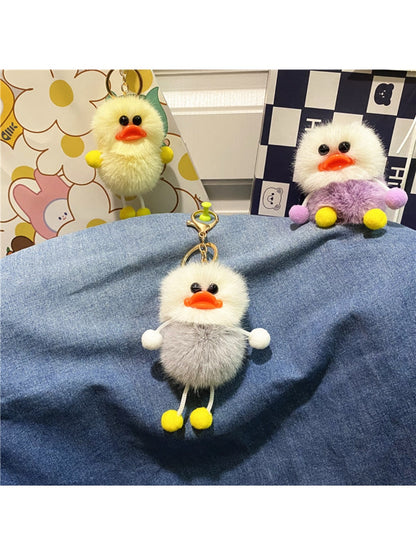 Keypus - Cute Duck Plush Bag Charm Keychain