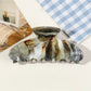 Beau - Marble Pattern Hair Claw Clip