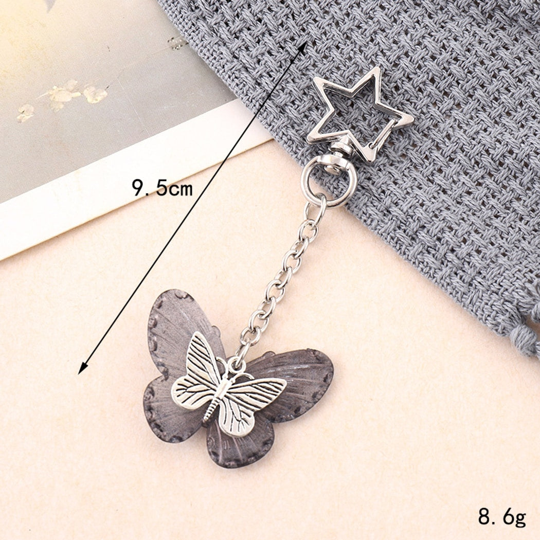 Keypus - Decorative Bow Star and Butterfly Keychain
