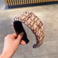 Gifty - Wide Brim Tartan Headband