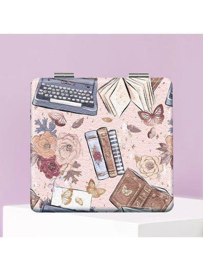 Mirroray - Cartoon Print Foldable Portable Makeup Mirror