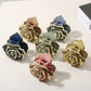 Beau - Round-Shaped Rose Hair Clip