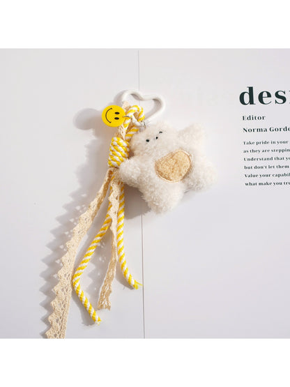 Keypus - Plush Star Bear Keychain