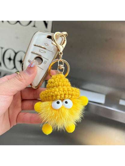 Keypus - Adorable Soot Ball Plush Keychain