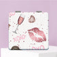 Mirroray - Y2K Pattern Foldable Touch Up Makeup Mirror