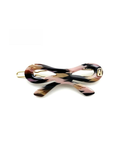 Beau - Vintage Acetate Bow Side Barrette