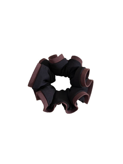 Gifty - Elegant Two-Tone Color-Block Scrunchie