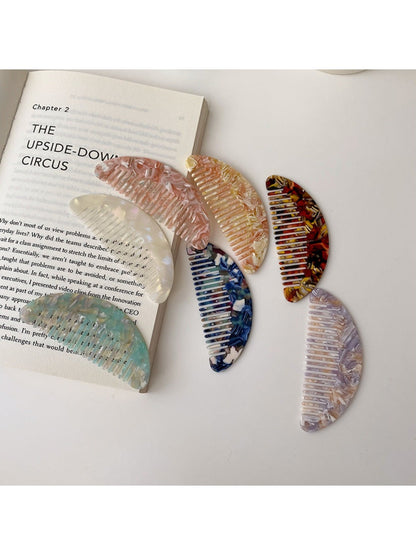 Camerow - Acetate Colorful Hair Comb