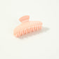 Beau - Solid Color Square Tip Claw Clip