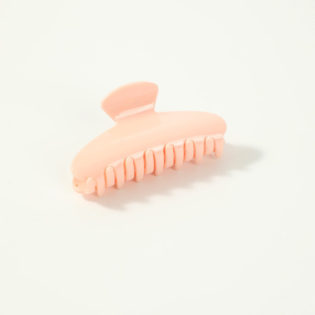 Beau - Solid Color Square Tip Claw Clip