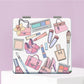 Mirroray - PU Leather Cartoon Style Compact Mirror
