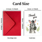 Carduria - Sweet Animal Pattern Greeting Card