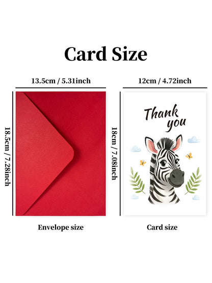 Carduria - Sweet Animal Pattern Greeting Card