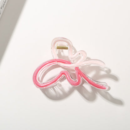 Beau - Sweet Butterfly Gradient Finish Hair Claw Clip