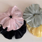 Gifty - Ruffled Sheen Polyester Fiber Scrunchie