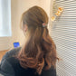 Beau - Mini Glitter Rose Design Claw Clip