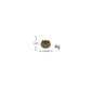 Beau - Cat Face Acetate Fiber Hair Clip