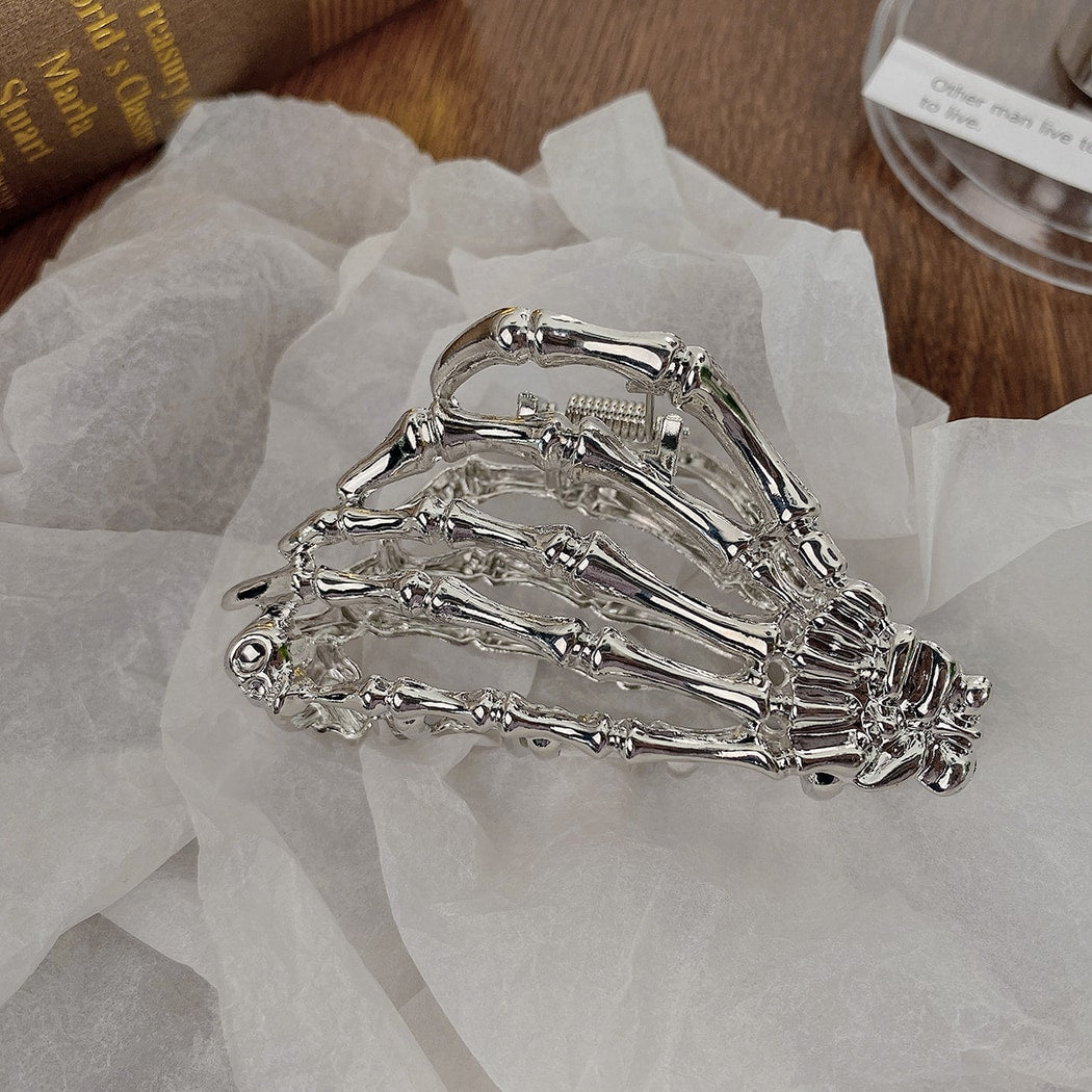 Beau - Halloween Hand Bone and Spider Claw Clip