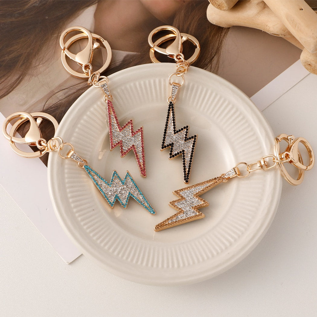 Keypus - Hip Hop Style Lightning Shaped Keychain