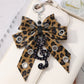 Keypus - Y2K Leopard Print Bow Dangle Bag Charm Keychain