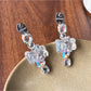 Top view of Beau bear shape hair clip showing clip mechanism