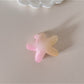 Beau - Sweet Floral Starfish Bow Wave Claw Clip