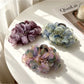 Beau - Polyester Floral Cluster Decorative Claw Clip
