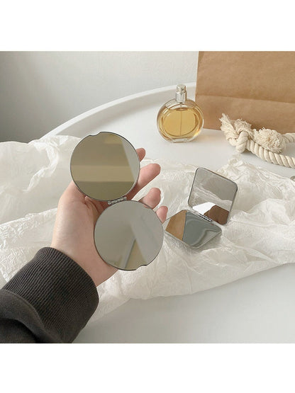 Mirroray - Stainless Steel Portable Double Mirror