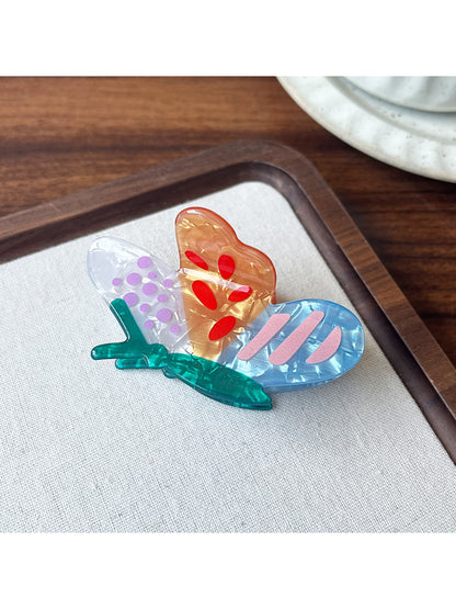 Beau - Decorative Butterfly Shape Fashion Claw Clip